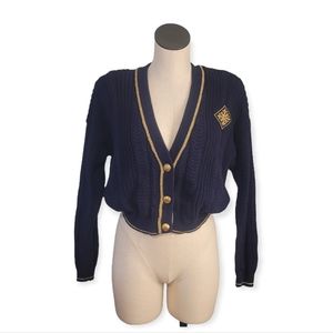 Vintage 90s Crop Cardigan